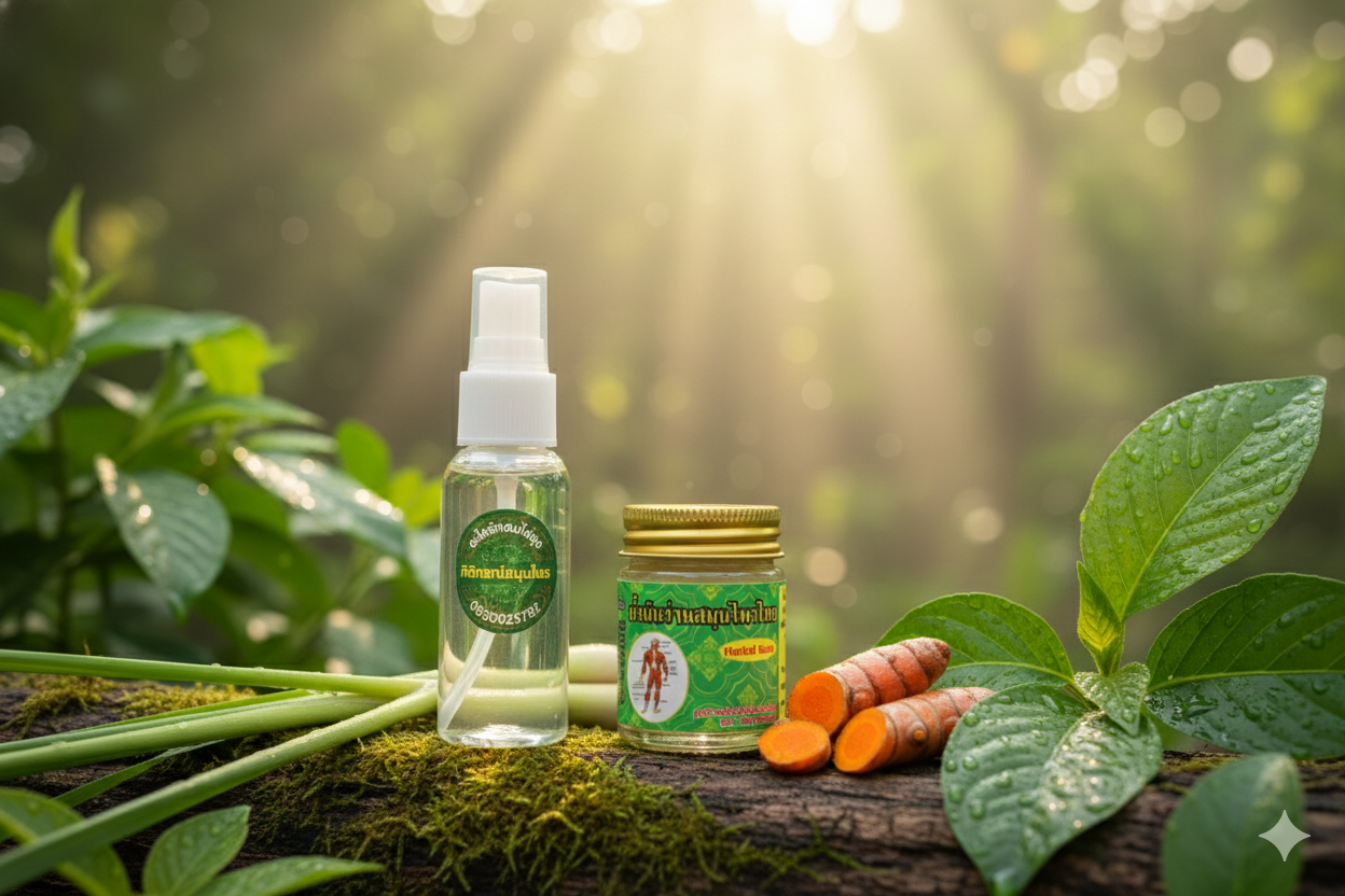 น้ำมันว่านสมุนไพรตะไคร้หอม