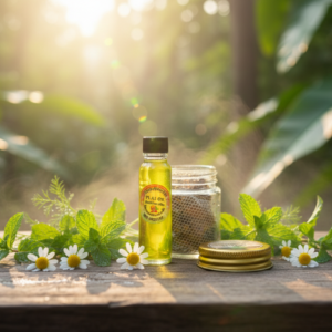 นํ้ามันไพลเหลืองกับยาดมสมุนไพร