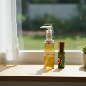 ยาสระผมมะกรูดกับน้ำมันฟ้าทะลายโจร