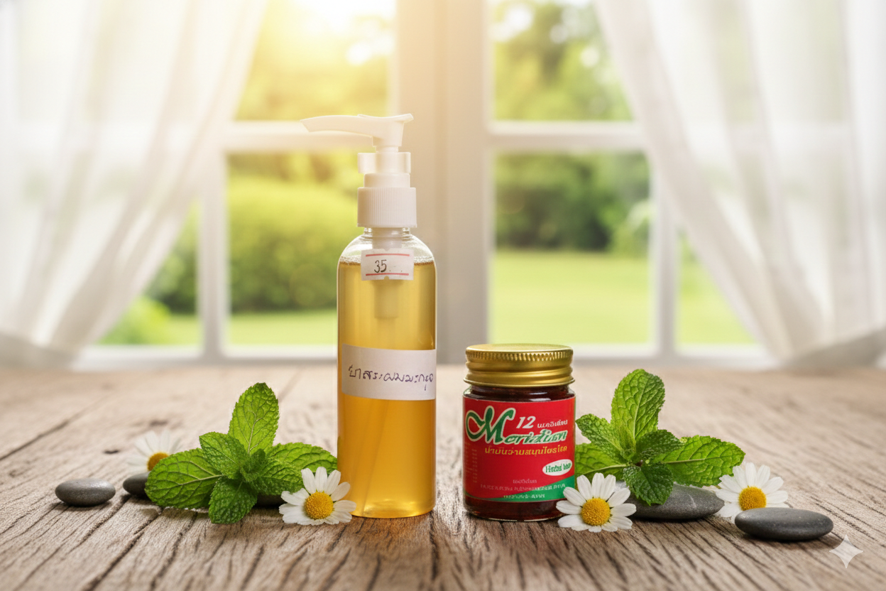 ยาสระผมมะกรูดนํ้ามันว่าน