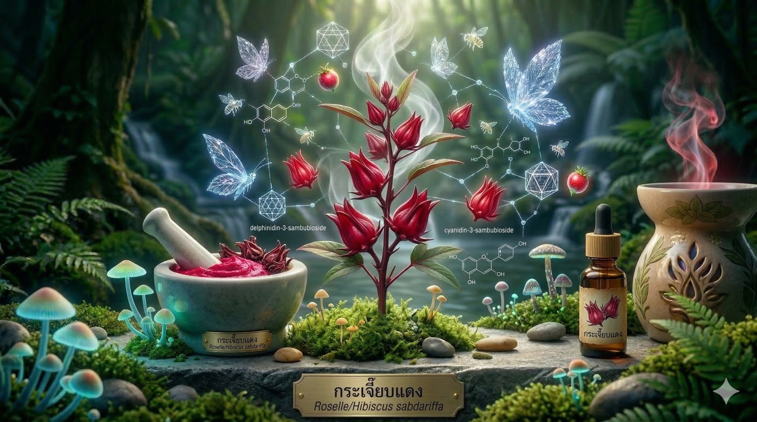 กระเจี๊ยบแดง