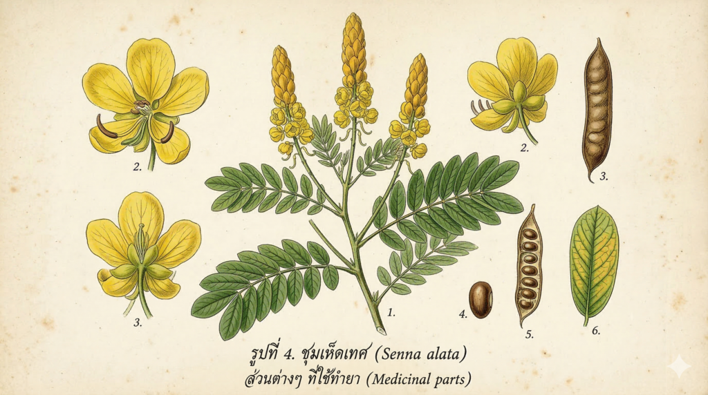 ชุมเห็ดเทศ