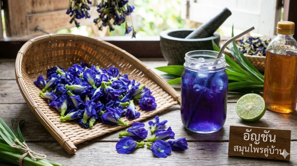 ดอกอัญชัน