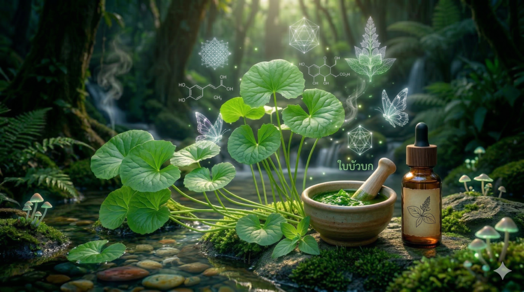 ใบบัวบก